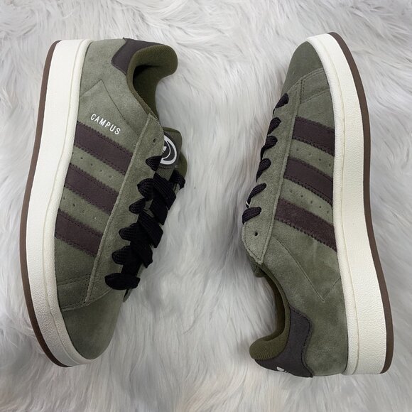 Adidas Campus 00s Low Mens Casual Shoes Green Brown ID1418 NEW Multi Sz - Picture 4 of 4